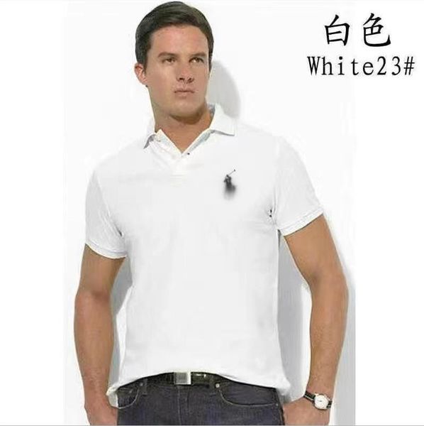 designet ralphs polos t shirt boutique new summer cotton round neck embroidered pony logo t-shirt solid color bottomed shirt half sleeve cou, White;black
designet ralphs polos t shirt boutique new summer cotton round neck embroidered pony logo t-shirt solid color bottomed shirt half sleeve cou, White;black