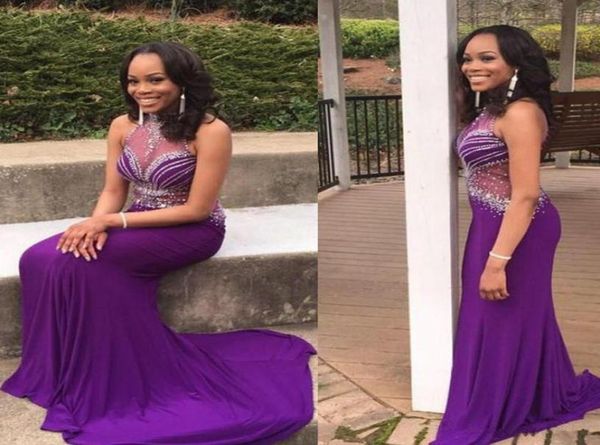 charming purple mermaid evening gowns long high neck sequins beaded sweep train women formal prom party dresses 946158, Black;red
charming purple mermaid evening gowns long high neck sequins beaded sweep train women formal prom party dresses 946158, Black;red