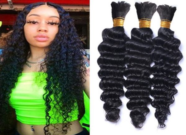 deep curly bulk hair for braiding 3pcs lot no attachment peruvian human hair bulks2338940, Black 
deep curly bulk hair for braiding 3pcs lot no attachment peruvian human hair bulks2338940, Black
