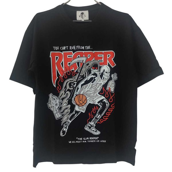 warren lotas wl fashion death durant print t-shirt loose large short, White;black
warren lotas wl fashion death durant print t-shirt loose large short, White;black