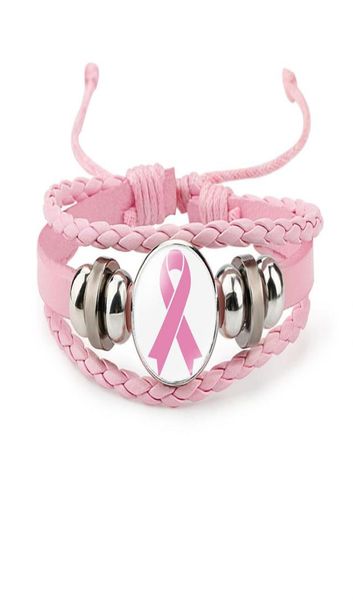 new breast cancer awareness bracelet for women ribbon charm faith hope love braided leather rope wrap bangle fashion jewelry2380435, Golden;silver
new breast cancer awareness bracelet for women ribbon charm faith hope love braided leather rope wrap bangle fashion jewelry2380435, Golden;silver