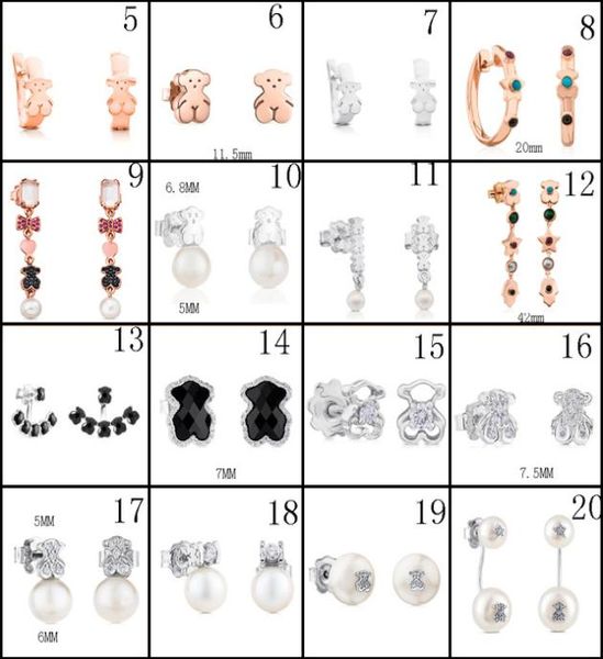 2020 100 925 sterling silver bear stud earrings classic pierced stud earrings jewelry manufacturers whole 52581441, Golden;silver
2020 100 925 sterling silver bear stud earrings classic pierced stud earrings jewelry manufacturers whole 52581441, Golden;silver