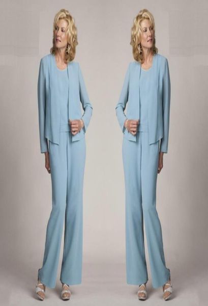 light blue mother of the bride pant suits elegant formal evening dresses plus size simple dresses hy40287985601, Black;red
light blue mother of the bride pant suits elegant formal evening dresses plus size simple dresses hy40287985601, Black;red