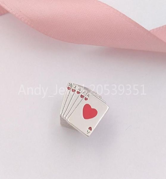 andy jewel authentic 925 sterling silver beads playing cards charm red & black enamel charms fits european style jewelry bracelets & necklac
andy jewel authentic 925 sterling silver beads playing cards charm red & black enamel charms fits european style jewelry bracelets & necklac