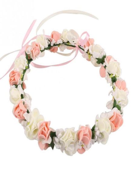 wedding bridal girls flower wreath crown for women kids head pink purple white rose handmade tiara fashion headpiece2613782, White;golden
wedding bridal girls flower wreath crown for women kids head pink purple white rose handmade tiara fashion headpiece2613782, White;golden