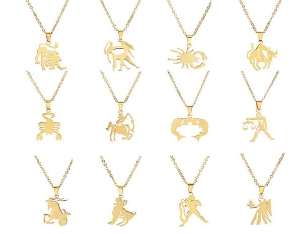 animal 12 zodiac necklace stainless steel sign animal pendant necklaces for women fashion jewelry will and sandy gift4609083, Silver
animal 12 zodiac necklace stainless steel sign animal pendant necklaces for women fashion jewelry will and sandy gift4609083, Silver