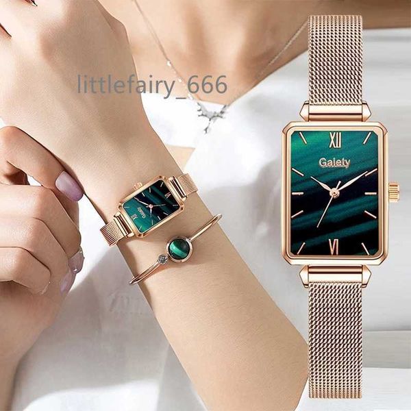 women watches fashion square ladies quartz watch bracelet set green dial simple rose gold mesh luxury women watches (kwt2237), Slivery;golden
women watches fashion square ladies quartz watch bracelet set green dial simple rose gold mesh luxury women watches (kwt2237), Slivery;golden