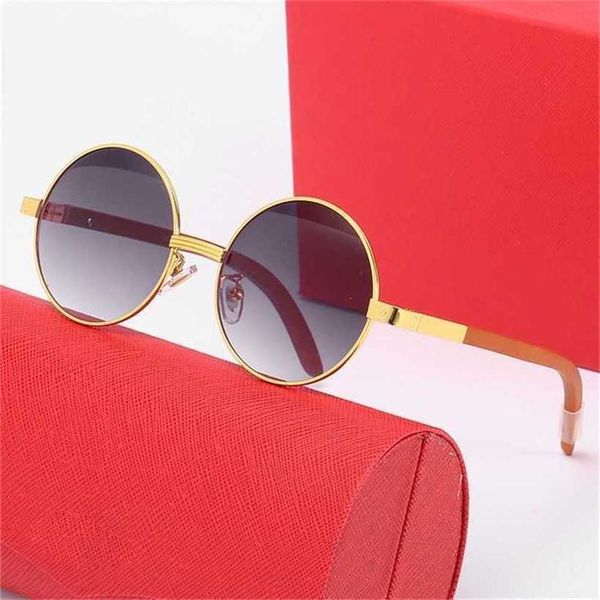 new round frame women's fashion original wood spring leg men's trend versatile metal glasseskajia new, White;black
new round frame women's fashion original wood spring leg men's trend versatile metal glasseskajia new, White;black