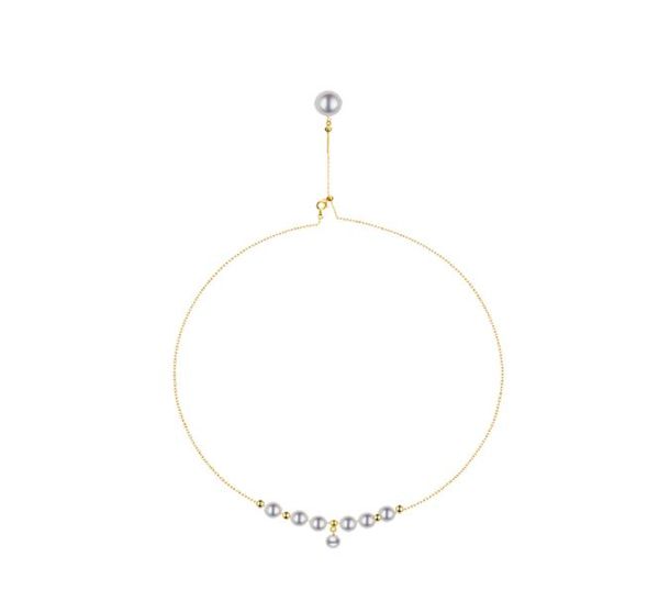 elegant natural freshwater pearl necklace sterling silver 18k gold plated clavicle diy multipurpose chain1676905
elegant natural freshwater pearl necklace sterling silver 18k gold plated clavicle diy multipurpose chain1676905
