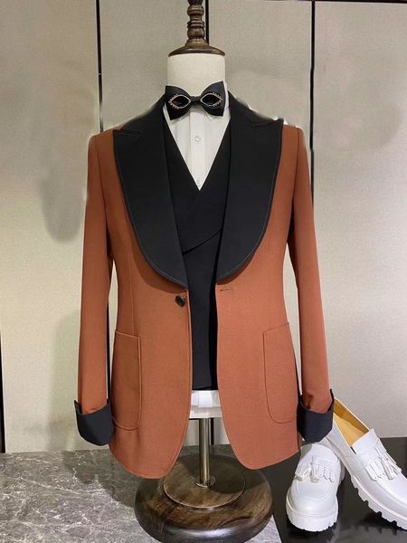men s suits blazers latest design luxury formal wedding suits mens classic black lapel shawl collar slim fit 3 piece bridegroom party fashio, White;black
men s suits blazers latest design luxury formal wedding suits mens classic black lapel shawl collar slim fit 3 piece bridegroom party fashio, White;black