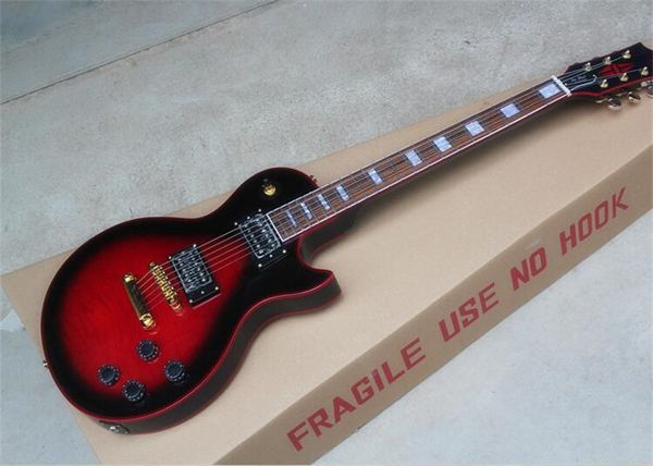 tiger flame maple custom red burst electric guitar solid mahogany body & neck rosewood fingerboard chrome hardware
tiger flame maple custom red burst electric guitar solid mahogany body & neck rosewood fingerboard chrome hardware