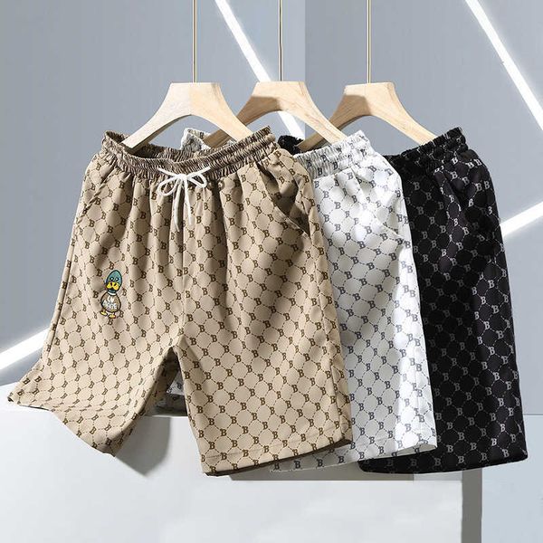 summer thin style sports casual beachwear pants men's quick drying ice silk printed plaid shorts trend, White;black
summer thin style sports casual beachwear pants men's quick drying ice silk printed plaid shorts trend, White;black