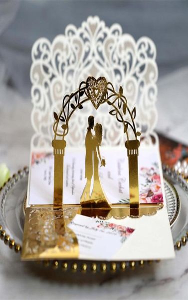 3d wedding invitation cards laser hollow out bride and bridegroom reflective gold invitations for wedding engagement by dhl fedex 1310318, Black
3d wedding invitation cards laser hollow out bride and bridegroom reflective gold invitations for wedding engagement by dhl fedex 1310318, Black