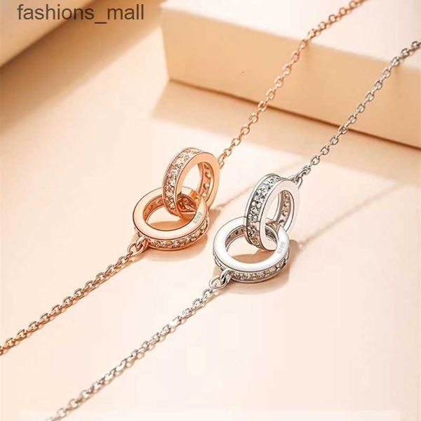 luxury fashion necklace designer jewelry party 925 silver double rings diamond pendant rose gold necklaces for women fancy dress long chain
luxury fashion necklace designer jewelry party 925 silver double rings diamond pendant rose gold necklaces for women fancy dress long chain