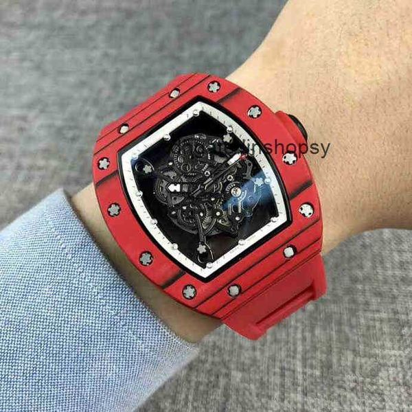 awatches wristwatch lluxury richa milles designer chao red carbon fiber men's fully automatic mechanical watch hollowed out personalize, Slivery;golden
awatches wristwatch lluxury richa milles designer chao red carbon fiber men's fully automatic mechanical watch hollowed out personalize, Slivery;golden