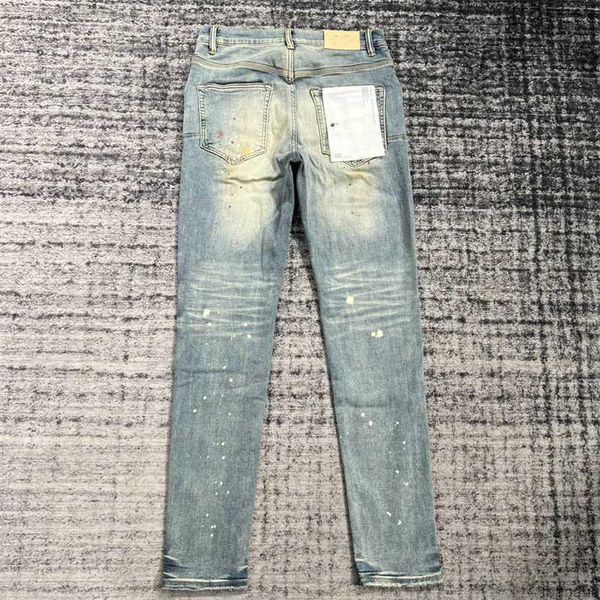 men's purple designer slim jeans fit biker jeans, ripped stretch distressed destroyed straight leg moto denim pants trend brand 7imh, Blue
men's purple designer slim jeans fit biker jeans, ripped stretch distressed destroyed straight leg moto denim pants trend brand 7imh, Blue