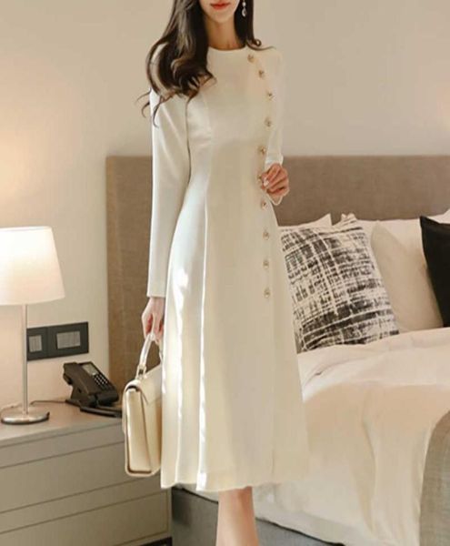 elegant white dress women casual button aline slim dress office lady runway designers autumn high fashion dresses ladies sh1909019732771, Black;pink
elegant white dress women casual button aline slim dress office lady runway designers autumn high fashion dresses ladies sh1909019732771, Black;pink