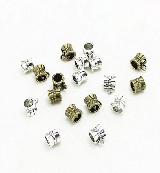 new 1000lot antique silver bronze bail beads spacer beads for dangling charms fit european bracelet 10x8mm hole 45mm9865927, Black
new 1000lot antique silver bronze bail beads spacer beads for dangling charms fit european bracelet 10x8mm hole 45mm9865927, Black
