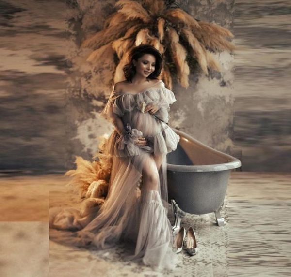 2020 bridal maternity robes high low vneck strapless floor length ruffled tulle maternity party dresses custom made po sh5679759, Black
2020 bridal maternity robes high low vneck strapless floor length ruffled tulle maternity party dresses custom made po sh5679759, Black