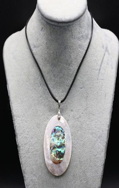 customizable necklace natural mother of pearl abalone shell pendant necklace egg shape jewelry leather rope chain ethnic style cha6720926, Silver
customizable necklace natural mother of pearl abalone shell pendant necklace egg shape jewelry leather rope chain ethnic style cha6720926, Silver