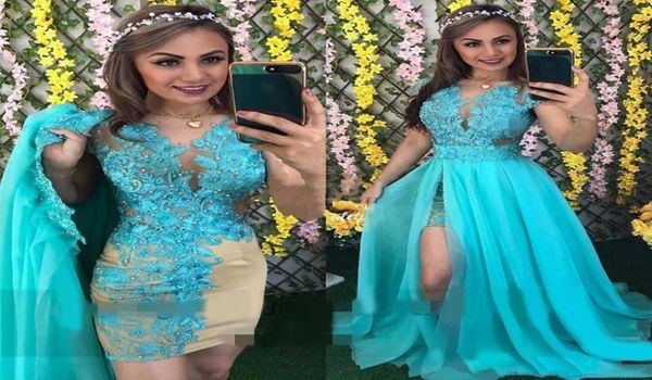 gorgeous 2 pieces prom dresses lace appliques beaded evening gowns with detachable long overskirt blue robe de soiree9573465, Black
gorgeous 2 pieces prom dresses lace appliques beaded evening gowns with detachable long overskirt blue robe de soiree9573465, Black