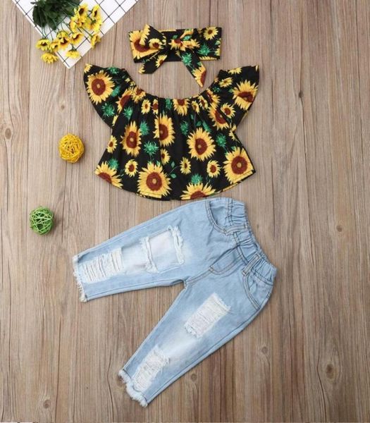 baby girl clothing sets off shoulder print ripped denim pants headband 3pcs outfits summer clothes4836274, White
baby girl clothing sets off shoulder print ripped denim pants headband 3pcs outfits summer clothes4836274, White