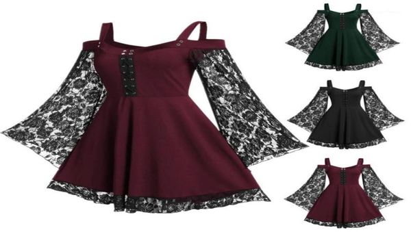 women medieval style gothic dress halloween costumes off shoulder lace bell sleeve lady blouse party vintage bandage dresses17559227, Silver
women medieval style gothic dress halloween costumes off shoulder lace bell sleeve lady blouse party vintage bandage dresses17559227, Silver