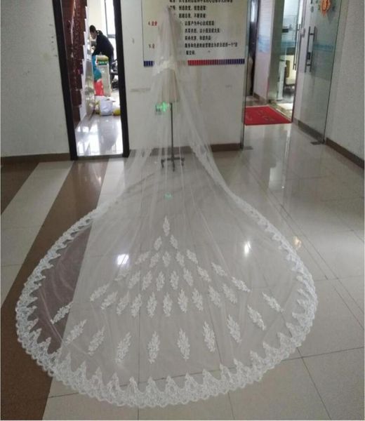 in stock wedding veils real image lace appliques two layers bridal veils with blusher face 345 meters long wedding veil customiz8372997, Black
in stock wedding veils real image lace appliques two layers bridal veils with blusher face 345 meters long wedding veil customiz8372997, Black