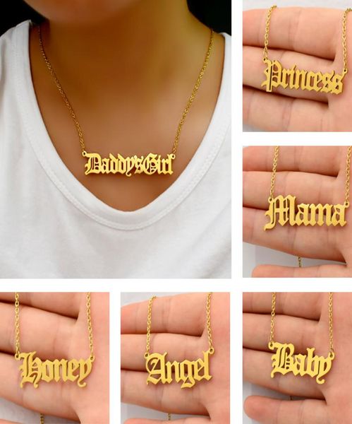 fashion women 316l stainless steel ancient letter pendant necklace babygirl angle priness brat alphabet chain necklace jewelry gi5039872, Silver
fashion women 316l stainless steel ancient letter pendant necklace babygirl angle priness brat alphabet chain necklace jewelry gi5039872, Silver
