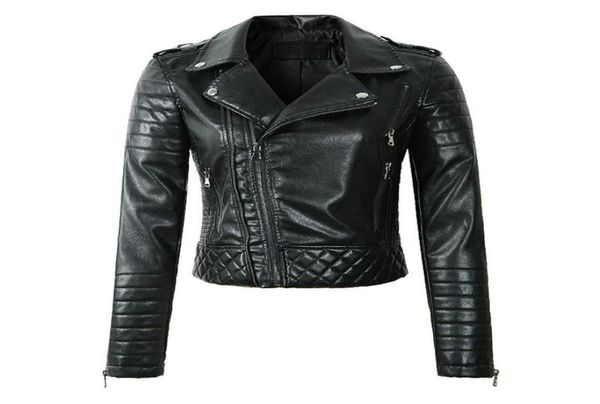 women039s leather faux wmoen jacket spring autumn turn down collar zipper vintage outwear ladies biker moto short coats femal8687310, Black
women039s leather faux wmoen jacket spring autumn turn down collar zipper vintage outwear ladies biker moto short coats femal8687310, Black