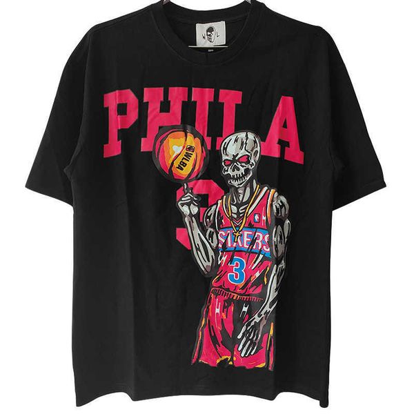 warren lotas trendy large hip hop t-shirt philadelphia themed skull print basketball short, White;black
warren lotas trendy large hip hop t-shirt philadelphia themed skull print basketball short, White;black