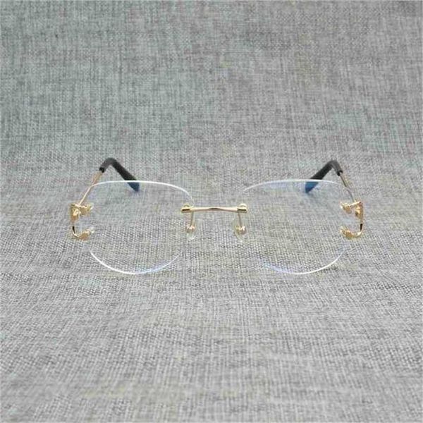 vintage rimless square clear glasses men oval wire eyeglasses optical metal frame oversize eyewear women for reading oculoskajia new, White;black
vintage rimless square clear glasses men oval wire eyeglasses optical metal frame oversize eyewear women for reading oculoskajia new, White;black