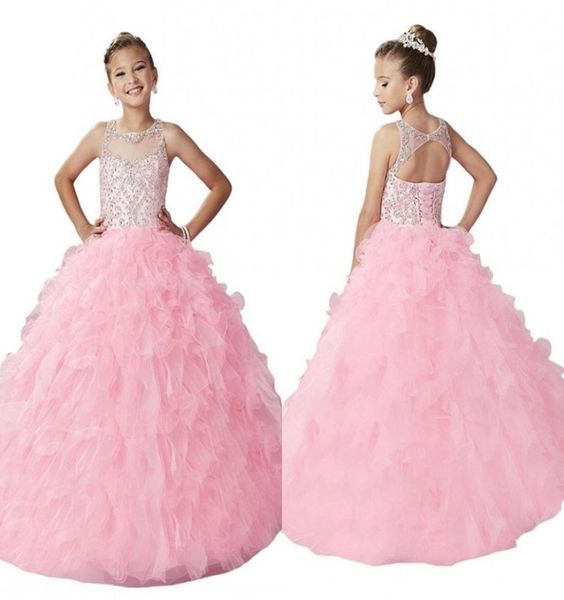 new arrival long pink girls pageant dresses open back illusion neck sparkly beading ruffles corset 2019 wedding flower girl dresse8586846, White;blue
new arrival long pink girls pageant dresses open back illusion neck sparkly beading ruffles corset 2019 wedding flower girl dresse8586846, White;blue