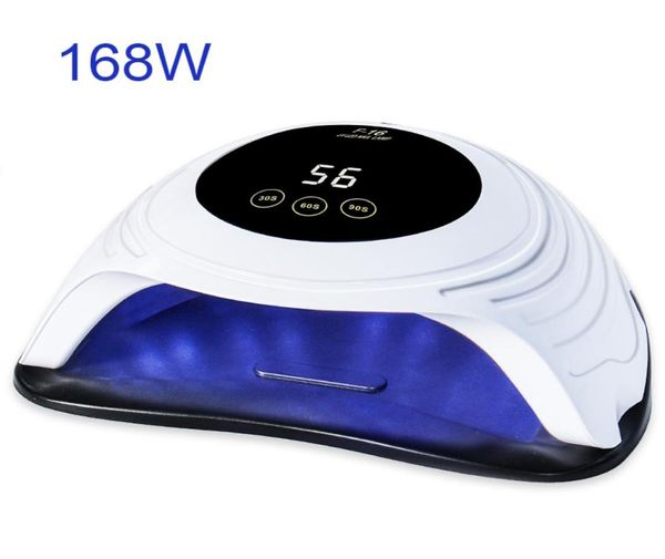 nail lamp 168w high power gel lamp 54 leds uv lamp fast curing nail dryer with big room and timer smart sensor nail tools4757341
nail lamp 168w high power gel lamp 54 leds uv lamp fast curing nail dryer with big room and timer smart sensor nail tools4757341