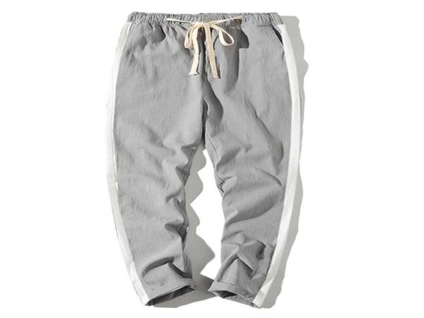 men039s summer casual joggers harem pants natural cotton linen trousers solid white elastic waist anklelength man039s pants5158026, Black
men039s summer casual joggers harem pants natural cotton linen trousers solid white elastic waist anklelength man039s pants5158026, Black