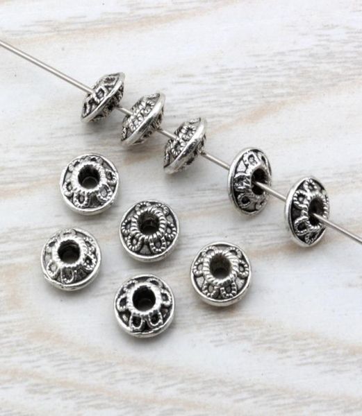 200pcs antique silver alloy round disk spacers beads for jewelry making bracelet necklace diy accessories d56310010, Bronze;silver
200pcs antique silver alloy round disk spacers beads for jewelry making bracelet necklace diy accessories d56310010, Bronze;silver