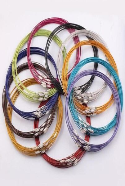 100pcslot mix color 18inch stainless steel necklace cord wire for diy craft jewelry findings components w74955583, White;red
100pcslot mix color 18inch stainless steel necklace cord wire for diy craft jewelry findings components w74955583, White;red