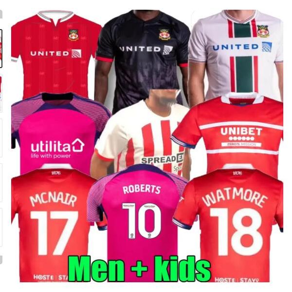 23 24 wrexham soccer jersey men kits jersey 2023 2024 sunderland shirt custom outdoor sport t shirts and shorts and a kits shirt middlesbrou, Black;yellow
23 24 wrexham soccer jersey men kits jersey 2023 2024 sunderland shirt custom outdoor sport t shirts and shorts and a kits shirt middlesbrou, Black;yellow