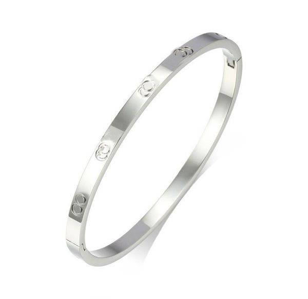6mm charm bracelets women love bangle men luxury designer jewelry stainless steel buckle gift silver rose gold diamond bangles men8178074, Golden;silver
6mm charm bracelets women love bangle men luxury designer jewelry stainless steel buckle gift silver rose gold diamond bangles men8178074, Golden;silver