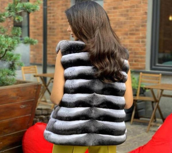 women039s fur faux ur 2021 real gilet natural rex chinchilla color waistcoat coat soft sleeveless fluffy warm short vest7567276, Black
women039s fur faux ur 2021 real gilet natural rex chinchilla color waistcoat coat soft sleeveless fluffy warm short vest7567276, Black