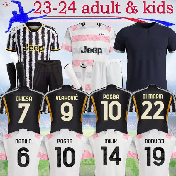 23 24 pogba soccer jerseys player vlahovic 2023 juventus chiesa di maria bremer milik locatelli chiellini men kids kits football shirts 16-4, Black;yellow
23 24 pogba soccer jerseys player vlahovic 2023 juventus chiesa di maria bremer milik locatelli chiellini men kids kits football shirts 16-4, Black;yellow
