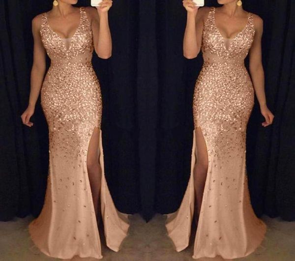 party night dress women sequin prom gold dresses bridesmaid v neck long elegant summer dress robe femme 20197202448, Black;gray
party night dress women sequin prom gold dresses bridesmaid v neck long elegant summer dress robe femme 20197202448, Black;gray