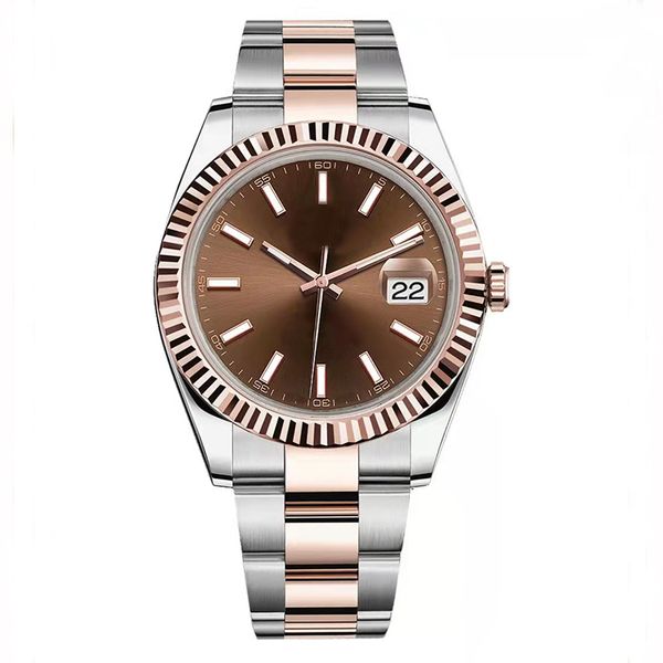 men watch luxury watches gray baton 41mm datejust blue fluted bezel watch mens automatic watches mechanical montre de luxe watches oyster st, Slivery;brown
men watch luxury watches gray baton 41mm datejust blue fluted bezel watch mens automatic watches mechanical montre de luxe watches oyster st, Slivery;brown