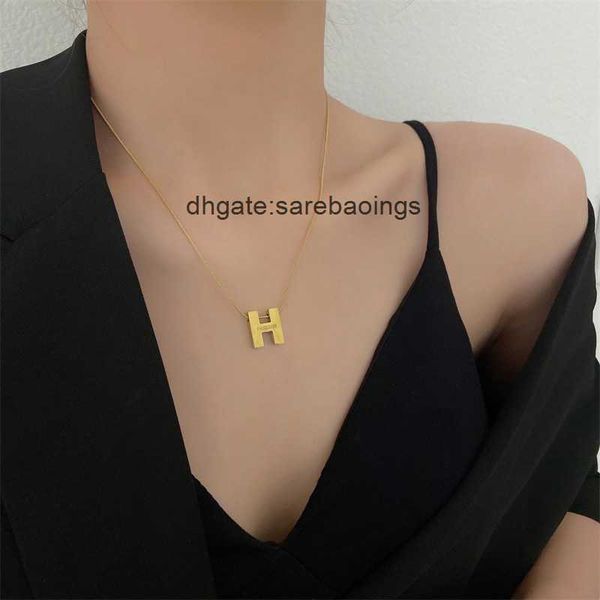 aher max designer luxury h letter necklace for women niche collarbone chain with minimalist and timeless temperament as accessories, Silver
aher max designer luxury h letter necklace for women niche collarbone chain with minimalist and timeless temperament as accessories, Silver