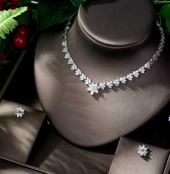 hibride luxury clear brilliant crystal zirconia earrings and necklace sets bridal jewelry set weeding dress accessories5104115, Black
hibride luxury clear brilliant crystal zirconia earrings and necklace sets bridal jewelry set weeding dress accessories5104115, Black