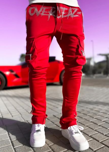 men's pants spring autumn fitness pants overalls escent running stretch casual male multi pocket sweatpants 230715, Black
men's pants spring autumn fitness pants overalls escent running stretch casual male multi pocket sweatpants 230715, Black
