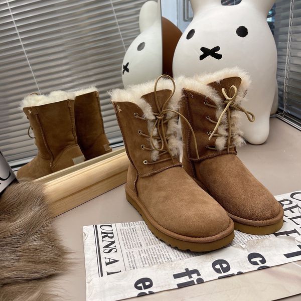 designer fluffy snow boots winter australia platform fur ankle wool shoes lace up shoes sheepskin real leather classic brand casual women ou, Black
designer fluffy snow boots winter australia platform fur ankle wool shoes lace up shoes sheepskin real leather classic brand casual women ou, Black