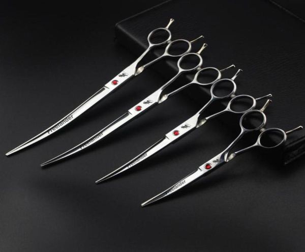 hair scissors 6quot 7quot 8quot 9quot professional curved pet grooming for dog sliver right left hand shears double tail8785420
hair scissors 6quot 7quot 8quot 9quot professional curved pet grooming for dog sliver right left hand shears double tail8785420