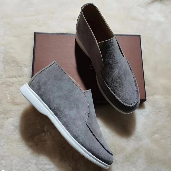 lp piana open walk suede sneaker shoes women leather shoe men's high slip on casual walking flats classic ankle boot luxury designer fl, Black
lp piana open walk suede sneaker shoes women leather shoe men's high slip on casual walking flats classic ankle boot luxury designer fl, Black