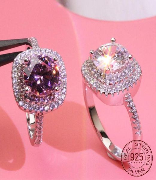 925 sterling silver ring luxury women039s micro inlaid 8mm zircon rings princess girl is a square pink diamond street fashion j6408753, Slivery;golden
925 sterling silver ring luxury women039s micro inlaid 8mm zircon rings princess girl is a square pink diamond street fashion j6408753, Slivery;golden